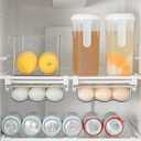 Fridge Egg Drawer Organizer Holder Trays for Refrigerator Egg Container (1 Pack)