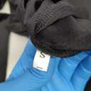 BEAGIMEG Women's Bodycon Elegant Mock Neck Flar Long Sleeves Side Slit Basic Party Club Mini Dress, Small (Black)