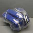 WUWEOT Boxing Focus Pads and Taekwondo Pad, 15.5 x 8 Blue, 2-in-1 Punching Mitts Kick Pack Set, Martial Arts MMA Kicking Shield Training for Men Women Gym