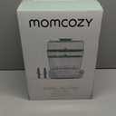 Momcozy 3 Layers Large Bottle Sterilizer and Dryer, Fast Sterilize and Dry, Universal Bottle Sterilizer for All Bottles & Breast Pump Accessories, Touch Screen & Auto-Off Bottle Sanitizer
