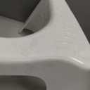 Squatty Potty Simple Curve Bathroom Toilet Stool 7" White