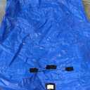Mattress Bags for Moving with 8 Handles - Queen Size - Extra-Thick Reusable Storage Bag - Mattress Cover for Moving with Zipper, Bag Protector (Blue)