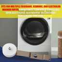 Dryer Idler Pulley Assembly Fit for Frigidaire 5304507499, Replace 131863100 131434700 131623300, Compatible with Kenmore Electrolux Dryer Idler Pulley & Arm Kit