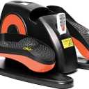 Circulation Leg Exerciser, Under Desk Elliptical Machine with Remote Control, 5 Gear Adjustment Modes and 5 Programs Available, 25kg Load Capacity and Easy to Use, for Home, Rehab Center