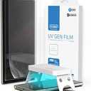 DOME GLASS Screen Protector 2-Pack, UV GEN Film for Samsung Galaxy S23 Ultra, Hard Coated, Scratch Resistant, Anti-Fingerprint, Water Repellent, 6.8in Screen, 2 Pieces