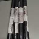 4 x Peel and Stick Wallpaper Black Wood Wall Paper - 17.5 x 100 Inch Self Adhesive Wallpaper Peel and Stick, Easy to Paste Wall Contact Paper for Stand Liner, Table and Door Makeover Decor