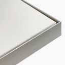 Akfado Floater Frame for 18x24 Canvas Paintings, 1.5” Deep DIY Metal Canvas Floating Frame for Portrait Landscape Oil Painting Art Show Gallery Wall Home Office Living Room Decor (Silver)