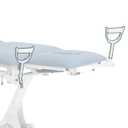 AdirMed VivaComfort Steel Stirrups Compatible with Our 903-01 Power Medical Pelvic Exam Table, Comfortable Treatment Table Stirrups