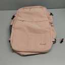 Taygeer Travel Backpack for Women, Carry On Backpack with USB Charging Port & Shoe Pouch, TSA 15.6inch Laptop Mochila Flight Approved, Nurse Bag Casual Daypack for Weekender Business Hiking, Pink (Large)