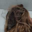 FESHFEN Ponytail Extensions - Drawstring Ponytails Hair Extension Long Curly Wavy Hair Piece Synthetic Pony Tail Hairpieces for Women, Golden Brown Mix Blonde 18 inch