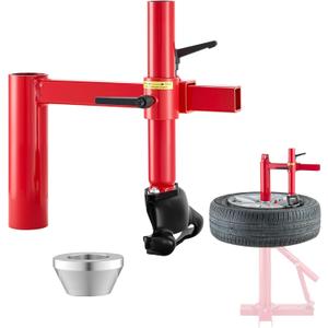 VEVOR Manual Tire Changer Duck Head Kit with Silver Cone, Fit for 16"-21" Wheels, Heavy Duty Manual Tire Changer Duck Head Adapter Kit, Mounting and Demounting Tool for Most Cars, SUVs, Trucks, ATVs