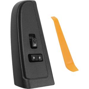 Front Passenger Window Switch with Black Bezel Compatible with 2003-2006 Chevrolet Silverado Suburban Avalanche Tahoe GMC Sierra Yukon Cadillac Escalade 19115820