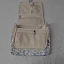 Relavel Hanging Toiletry Bag for Women Travel Makeup Bag Cosmetic Organizer Toiletries Bag for Travel Size Essentials Accessories Shower Caddy Bag for Bathroom Beach Gym, Floral Print (Large)