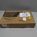 Pull Out Trash Can Under Cabinet & Under Sink - Heavy Duty Sliding Adjustable Cabinet Garbage Can Organizer, Requires Minimum Cabinets Opening 13" W X 18" D,Chrome Finish (Waste Bin Not Included)