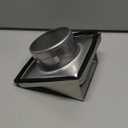 HWG 4" Outdoor Dryer Vent Cover  Stainless Steel Wall Vent Hood with Gravity Flap  Weatherproof Exterior Exhaust Fan Cover for Home & Commercial Use  Pest & Draft Protection