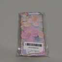 QLTYPRI Case for iPhone 16 Plus, Laser Colorful Retro Oil Painting Flower Pattern Cute Curly Wave Border Exquisite Phone Case for Girls Women, Shockproof TPU Protective Phone Cover, Green