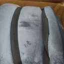 CYMULA Memory Foam Camping Mattress Pad, CertiPUR-US Sleeping Mat, Portable Roll Up Mattress for Adults, Camping Bed Pads for Sleepover, Car Bed with Travel Bag (Single-75x30x3 IN, Grey)