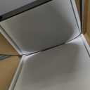 ANDY STAR Arched Mirror, Black Bathroom Mirror in Stainless Steel Metal Frame, Arch Top Rounded Corner 1 Inch Deep Set Design Wall Mount Hangs Vertical