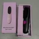 Go Brush Pro, 2026 Upgraded Go Brush Pro, Portable Straightener Brushs for Travel, Cordless Fast Heating Hair Straightener with LCD Temperature Display, Smooth Frizz (Grey)