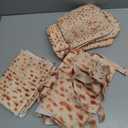 8 Pcs Passover Kitchen Accessories Set Include Passover Apron Oven Mitts Pot Holders Kitchen Towel Matzah Print Design for Pesach Seder and Cooking Gifts