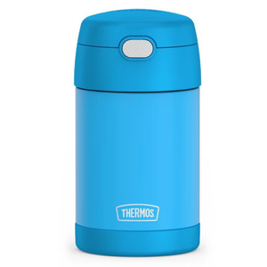 THERMOS FUNTAINER Insulated Food Jar, 16 Ounce, Kid Friendly Food , Denim Blue