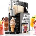 Slushie Machine, 85OZ Ice Cream Maker, Larger Slushie Machine for Home, LED Diplay | 6 Preset Programs | Auto-Clean, Perfect for Margaritas, Frappes, Milkshakes & Smoothies, No Ice Needed
