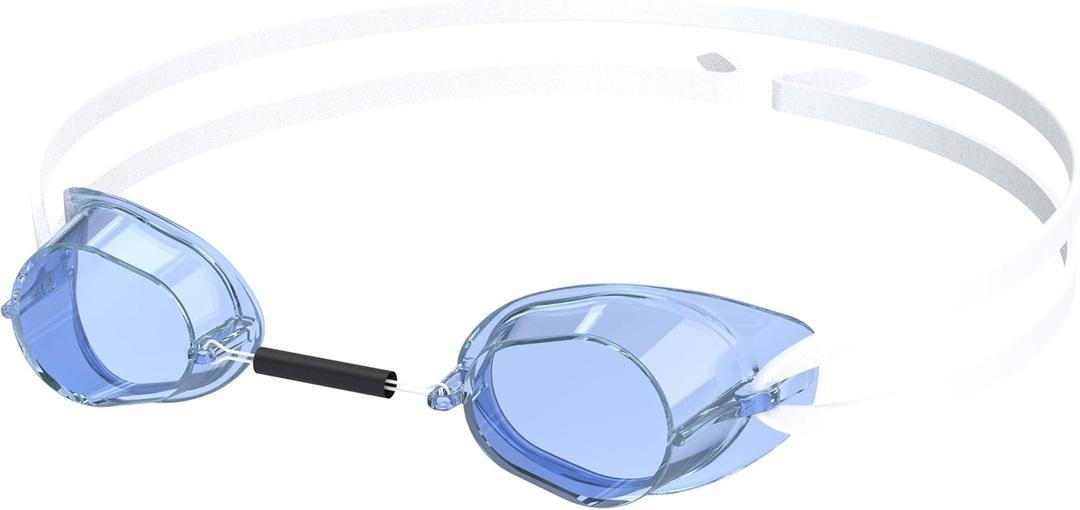 Speedo Unisex-Adult Swim Goggles Swedish (One Size, Light Blue)