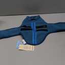 Queenmore Small Dog Sweaters, Soft Fleece Vest Pullover Dog Jacket with Leash Hole, Warm Winter Dog Clothes Cold Weather Doggy Dachshund Sweater for Small Dogs Cats Boy or Girl (Peacock-Blue, XS)