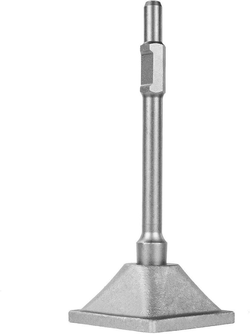 XtremepowerUS Tamper Shank and Plate for Jack Hammer Bit Electric Demolition Concrete Breaker (Tamper Shank and Plate)