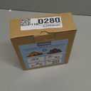 50 Pack Square Seed Starter Pods for Indoor Hydroponics Growing System, 50pcs Squared Grow Sponges with 10 Square Pods Labels, Supplies Replacement Compatible with IDOO, QYO, LYKO (Brown)