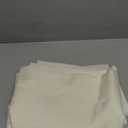 Rectangle Tablecloth 52x70 inch Linen Textured Waterproof Table Cloth Stain and Wrinkle Resistant Washable, Decorative Fabric Table Cover for Outdoor and Indoor Use, Ivory