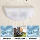 3 x Homerunpet Pet Fountain Filters Replacement for Wireless Pumps Cat Water Fountain Dog Water Dispenser WF20/CF20/BF10