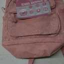 Bentgo Kids Glitter Backpack - Lightweight 14 Backpack for School, Travel & Daycare, Ideal for Ages 4+, Durable & Water-Resistant, Roomy Interior, & Loop for Lunch Bag (Glitter Edition - Petal Pink)