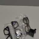 CCVOO Stylish Reading Glasses for Women, Stylish Eyeglasses, Blue Light Readers, Cheaters (Black + Leopard + Tortoiseshell+ Clear)