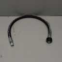 Tool Daily Pressure Washer Whip Hose with Swivel, Reel Connector Hose for Pressure Washing, 2 FT (3/8 NPT Solid + M22 Female)