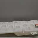 Dasbecan F81Z-8A080-AA Radiator Overflow Coolant Reservoir Tank Compatible with Ford Truck F650 F750 2000-2003,Ford F12000 F14000 F16000 1998-2005 Surge Expansion Bottle Replaces# F81Z8A080AA