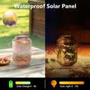 Sea Turtle Solar Lantern Outdoor Lights Waterproof Garden Yard Patio Cemetery Decor, Cute Turtle Gifts for Women Mom Grandma on Birthday Christmas Mothers Day