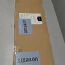 Amazon Basics Metal Bed Frame, 9-Leg Support Base for Box Spring and Mattress, Queen Size, Tool-Free Easy Assembly, 79.5" L x 59.5" W x 7" H, Black