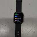 Smart Watch for Men Women, 1.85" HD Fitness Tracker (Answer/Make Call), 1000 mAh Battery, 120+ Sport Modes, 24/7 Heart Rate/Sleep Monitor Fitness Watch, IP68 Waterproof, Smartwatch for Android/iPhone (Black)