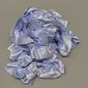 uxcell 5.5 Yards 3D Pleated Chiffon Lace Trim 2" Satin Ruffle Ribbon Pleated Sewing Fabric Trim for Headwear Dress Bag Wedding Dress Home Decoration, Light Blue