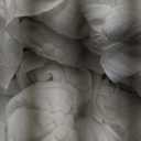 BEDAZZLED King Size Comforter Sets, White Bedding Comforter Set, 3 Pieces Pinch Pleat Bedding Sets with Comforter and Pillowcases Soft Farmhouse Shabby Chic Comforter for All Season