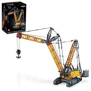 LEGO Technic Liebherr Crawler Crane LR 13000 Model Kit - Bedroom or Office Decor for Adults, Ages 18+ - Building Blocks for Adults to Display - Gift Ideas - 42146
