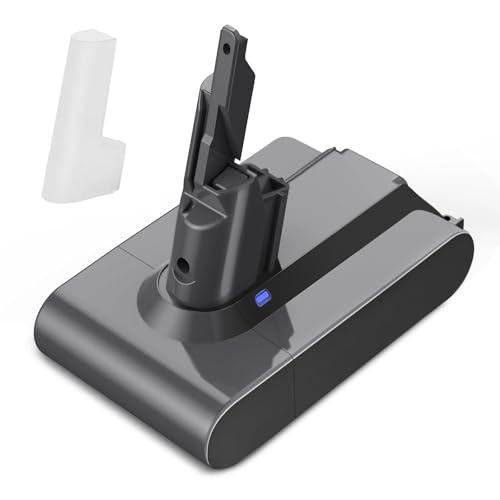 Upgraded 6.0Ah V7 SV11 Battery 229687 Replacement for Dyson V7 Animal/Trigger/Motorhead Pro/Car+Boat/SV11 V7 battery replacement Handheld Cordless Vacuum Cleaner 21.6v Li-ion 6 cell 229687 Battery