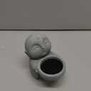 Zen Candle Holder, Buddha Tea Light Holder, Monk Figurine Holder for Japanese Zen Decor & Meditation Space