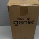 Litter Genie Platinum Pail Made of Durable Stainless Steel Includes 1 Easy Roll Refill