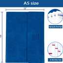 Planner 2025-2026, Weekly Monthly Academic Calendar for Jul 2025 - Dec 2026 [18 Month Agenda], 8.26" x 5.9" Faux Leather Cover + Thick Paper (Blue)