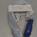 SWEETFULL Portable Neck Fan 360 Cooling Bladeless Personal Fan | No Hair Twisting - 4000mAh USB Rechargeable Wearable Fan for Travel, Birthday Gifts for Men, Women, Mom, and Dad (A1 Blue)