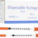 U100 1cc Syringe 30G 1/2 Inch 100 PCS,Independent Packing