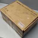 Pholiten Adjustable Dual Monitor Arms with Gas Spring for 17-32 inch Screens,Pneumatic Dual VESA Monitor Mount with Base,Freestanding Full Motion Dual Monitor Desk Stand Holds up to 22 lbs Each.