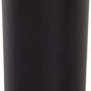 Corkcicle Canteen - Water Bottle and Thermos - Keeps Beverages Cold for Over 25, Hot for Over 12 Hours - Triple Insulated with Shatterproof Stainless Steel Construction - Matte Black - 16 oz.